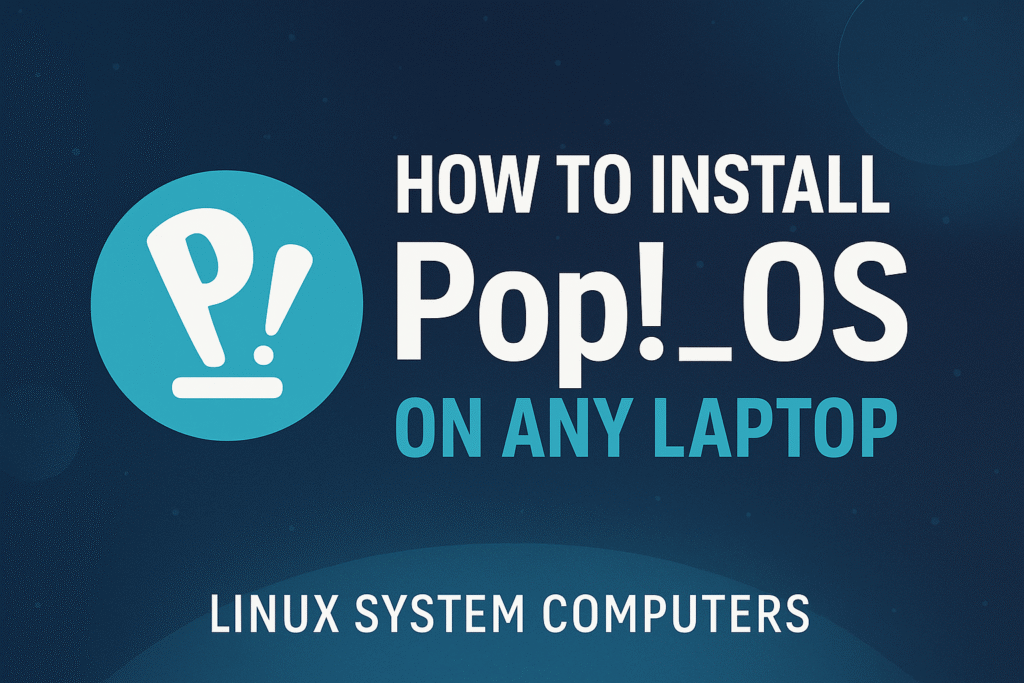How to Install Pop!_OS on Any Laptop.